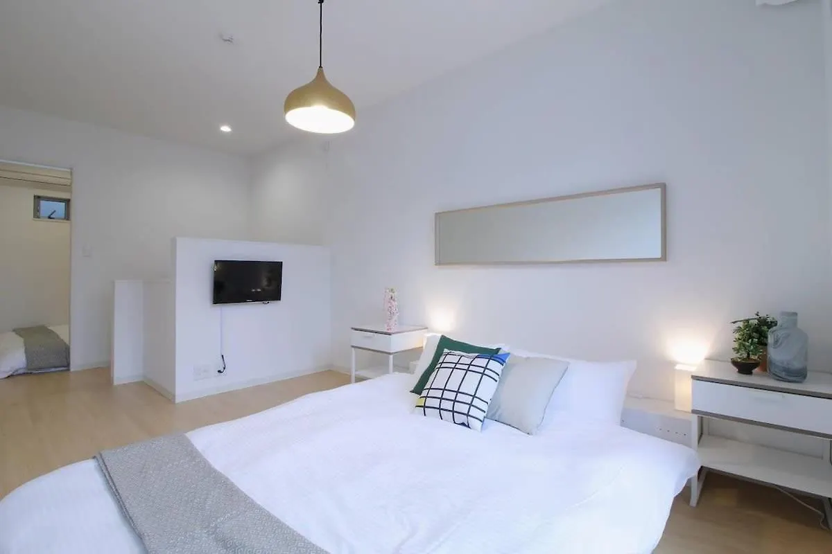 Bhotel Ball Park - Newlybuild 2 Bedrm Apt 2 Mins Baseball Museum 4Ppl 広島市 アパート
